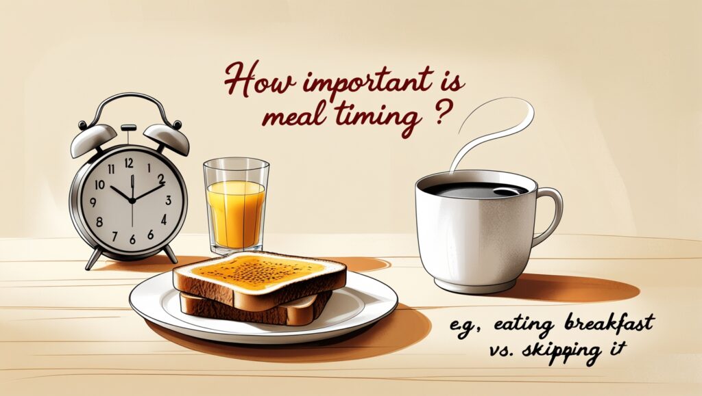 How important is Meal Timing (e.g., Eating Breakfast vs. Skipping it)?